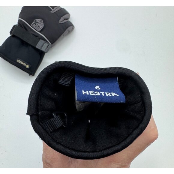 Hestra kids Gore-Tex Flex Jr. Youth L / Women's Small Size 6 Insulated Gloves - Picture 8 of 10